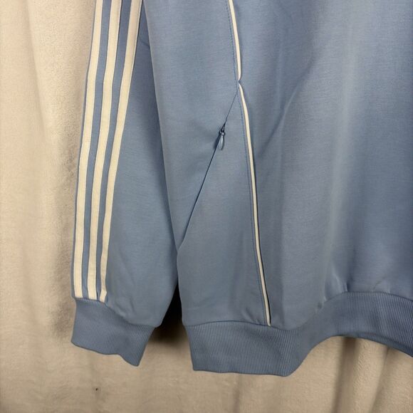 Adidas MLS Vancouver Whitecaps FC Travel Hoodie Blue Size Medium NWT - Picture 2 of 8